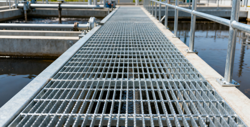 污水处理厂镀锌钢格栅