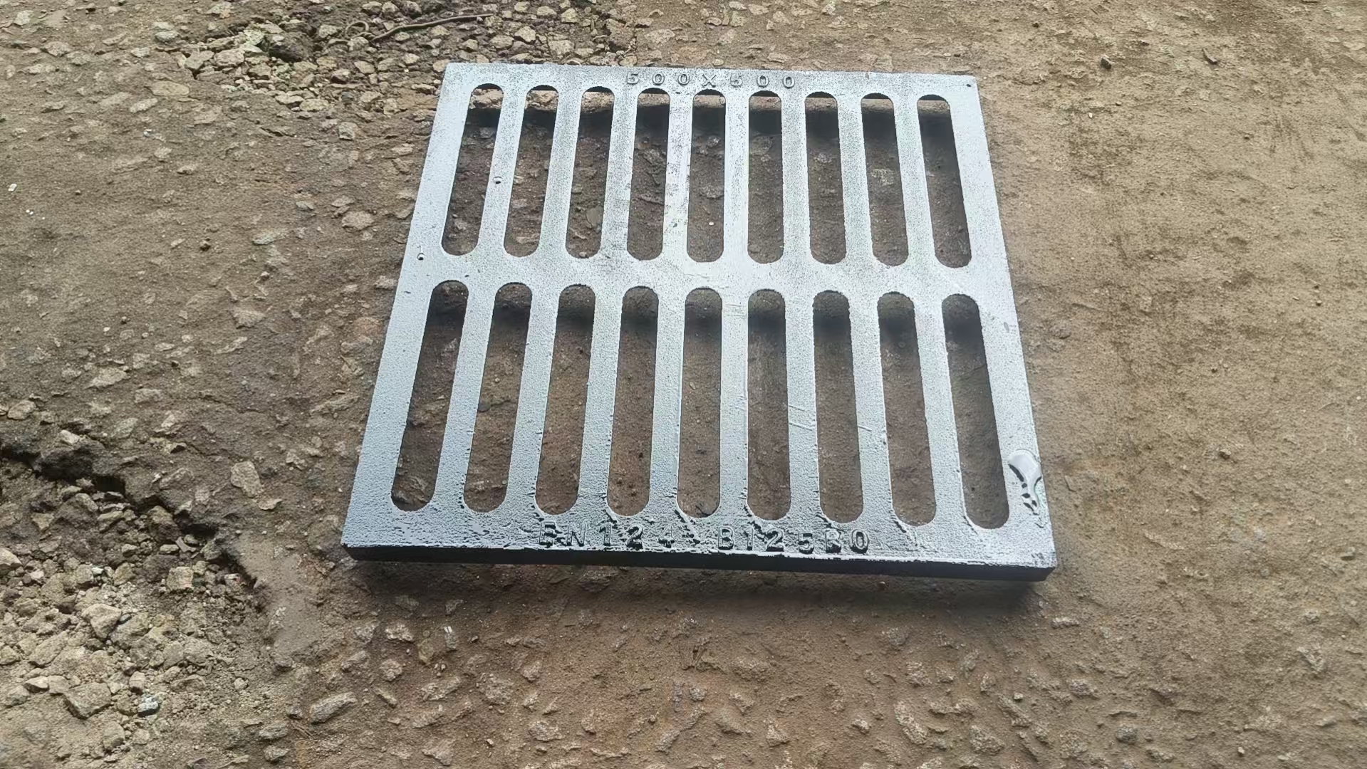500*500*30单篦B125｜重投井盖轻型球墨铸铁雨水篦子适配多场景排水